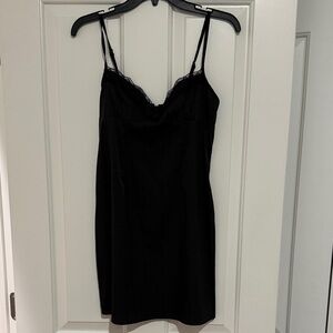 Princess Polly Black Slip Dress
